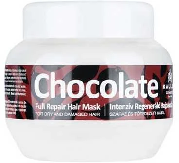 Kallos Cosmetics Chocolate Full Repair Hair Mask kaukė sausiems, pažeistiems plaukams, 275 ml