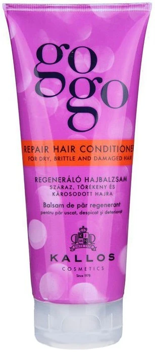Kallos Cosmetics Gogo Repair Hair Conditioner atstatomasis kondicionierius, 200 ml