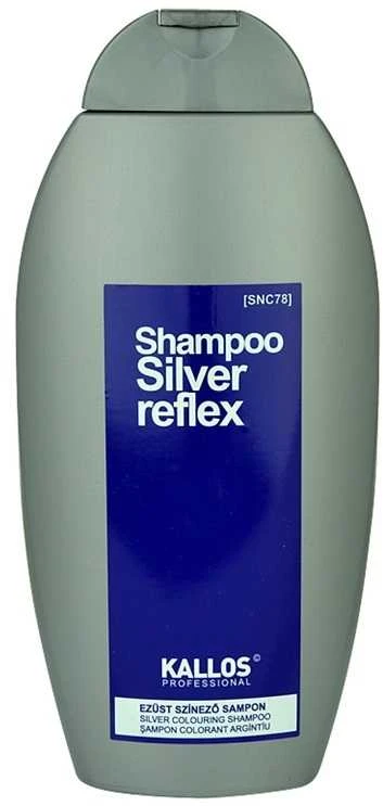 Šampūnas neutralizuojantis geltonus plaukų atspalvius Kallos Šampūnas Sidabrinis Reflex 350 ml