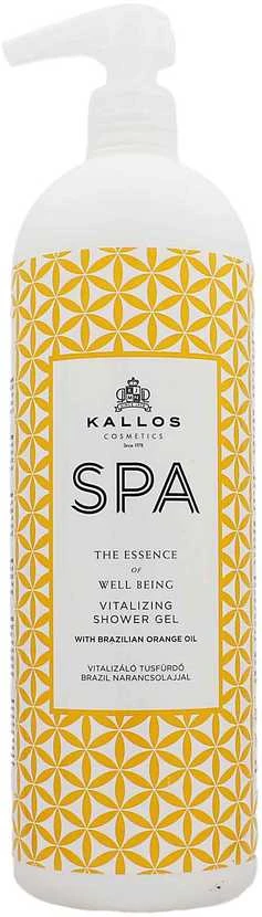 Dušo želė Kallos SPA Vitalizing Oranžinis Dušo želė 1000 ml