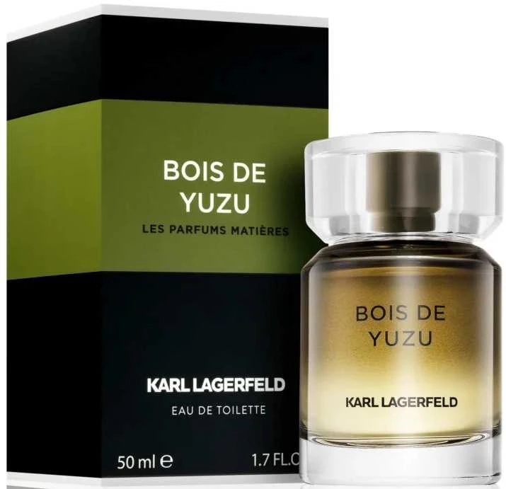 Karl Lagerfeld Bois De Yuzu EDT tualetinis vanduo vyrams, 50 ml