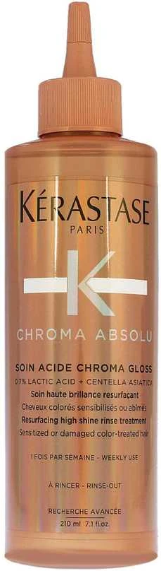 Kérastase Chroma Absolu rūgštinis plaukų tiesinimas „Chroma Gloss“, 210 ml