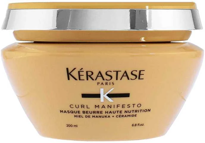 Kérastase Curl Manifesto Masque Beurre Haute Nutrition maitinanti kaukė garbanotiems plaukams, 200 ml
