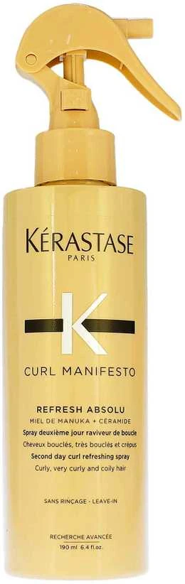 Kérastase Curl Manifesto Refresh Absolu purškiklis banguotiems ir garbanotiems plaukams, 190 ml