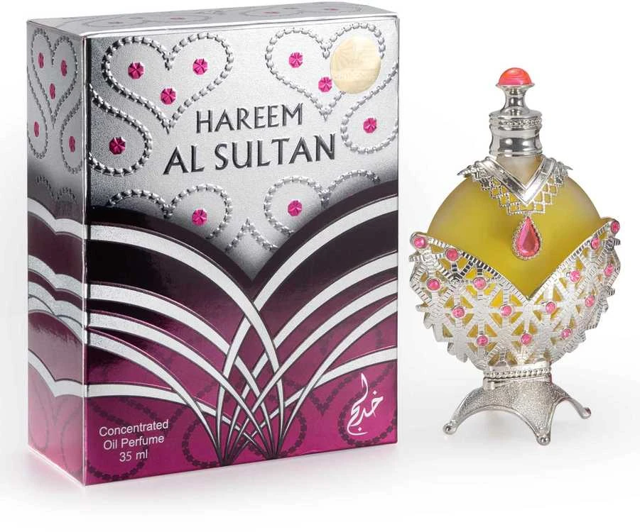 Khadlaj Hareem Al Sultan Sidabrinis Attar Perfume Oil, 35 ml