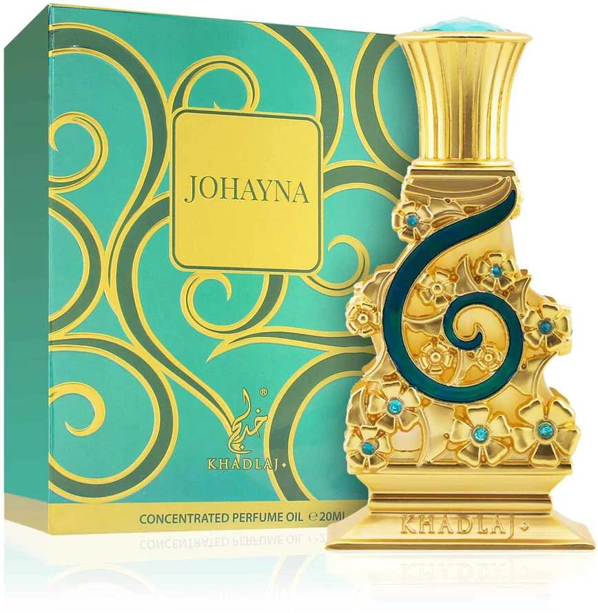Khadlaj Johayna Žalias CPO aliejiniai kvepalai unisex, 20 ml