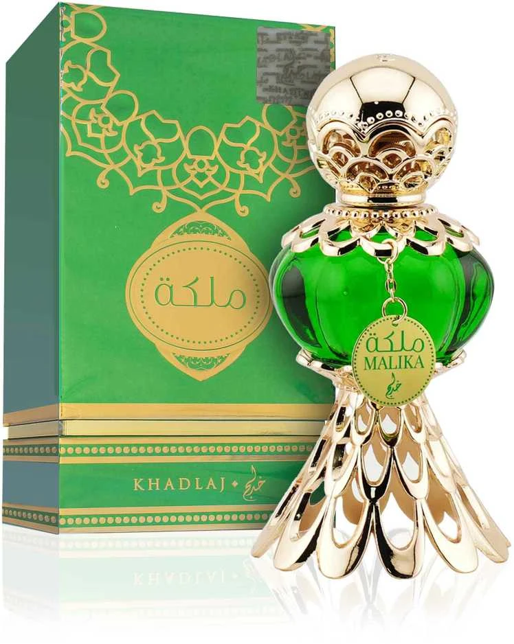 Khadlaj Malika Žalias CPO aliejiniai kvepalai moterims, 20 ml