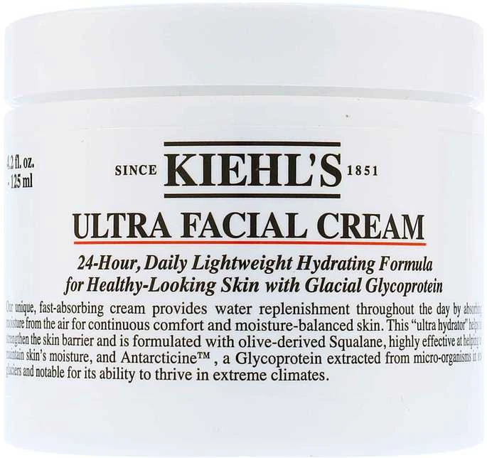 Kiehl´s Kiehl's 24-Hour Ultra Facial Kreminis kasdienis drėkinamasis kremas veidui, 125 ml
