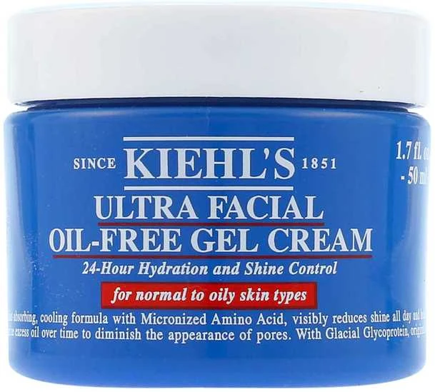 Kiehls Ultra Facial Oil-Free Gel-Kreminis, 50 ml