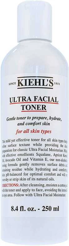Kiehl´s Kiehl's Ultra Facial Toneris švelnus veido tonikas visų tipų odai, 250 ml