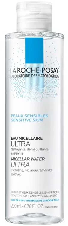 La Roche Posay Micellar Vanduo Sensitive Skin micelinis vanduo jautriai odai, 200 ml