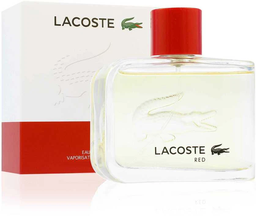 Lacoste Raudona EDT tualetinis vanduo vyrams, 125 ml