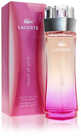 Lacoste Touch Of Rožinė Eau De Toilette Purškiklis, 90 ml