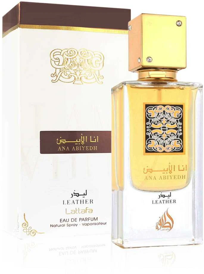 Kvepalai vyrams Lattafa Ana Abiyedh Leather EDP, 60 ml