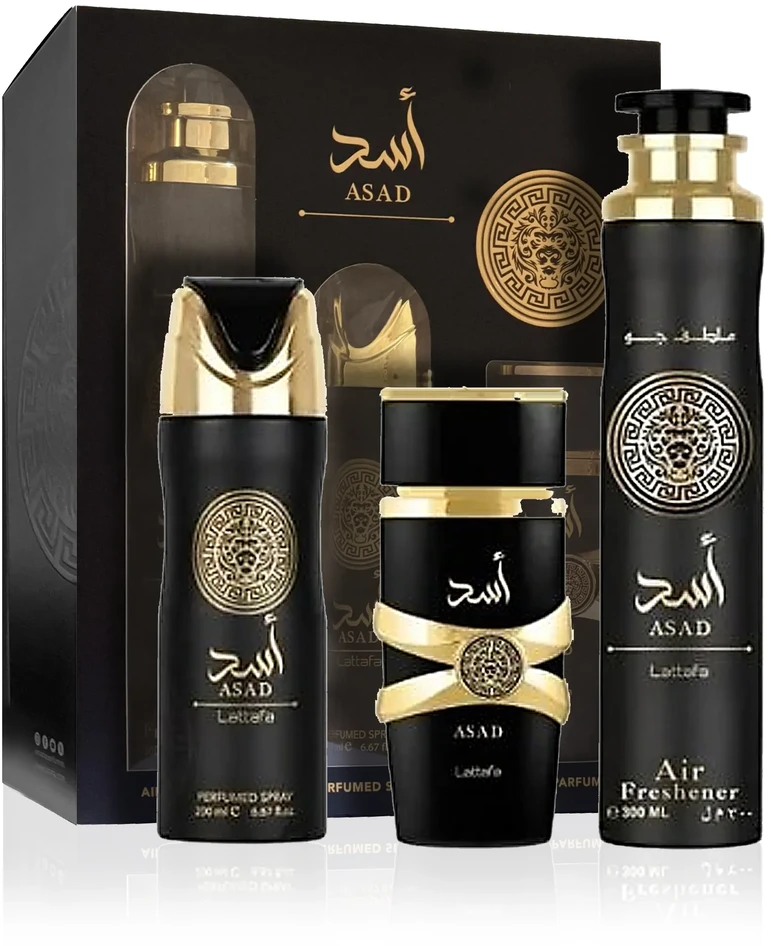 Lattafa Latafa Asad Giftset, 600 ml
