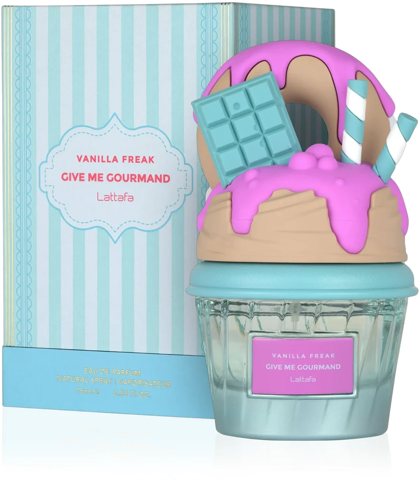 Lattafa Vanilla Freak Give Me Gourmand EDP parfumuotas vanduo moterims, 75 ml