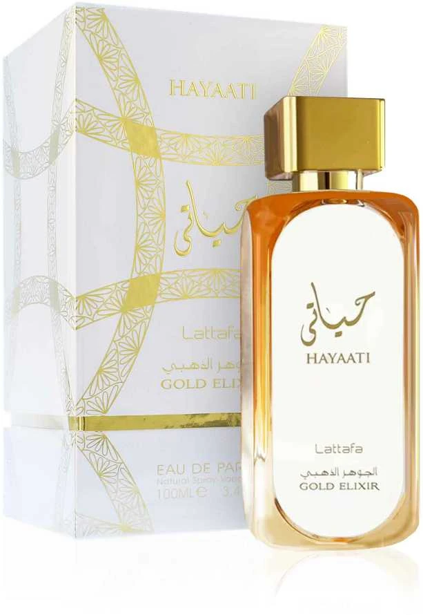 Lattafa Hayaati Gold Eliksyras Women EDP parfumuotas vanduo, 100 ml