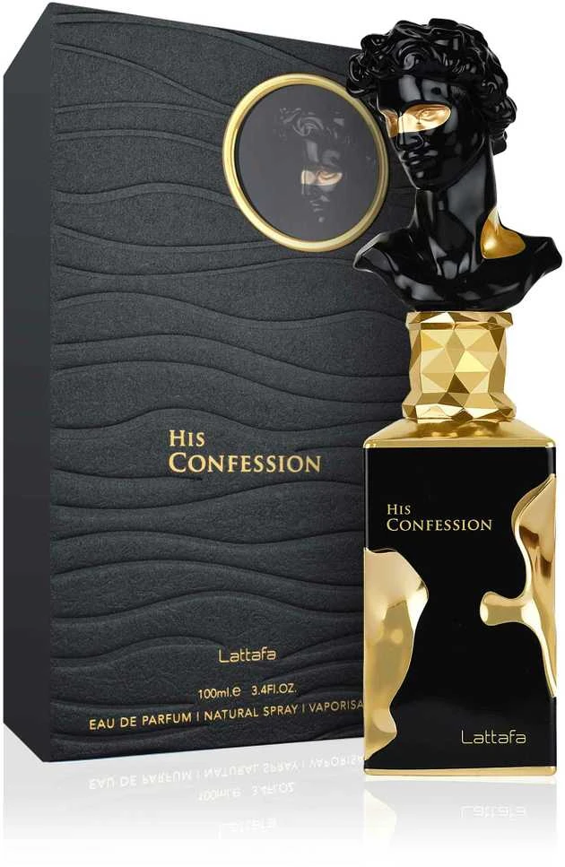 Lattafa His Confession EDP parfumuotas vanduo vyrams, 100 ml