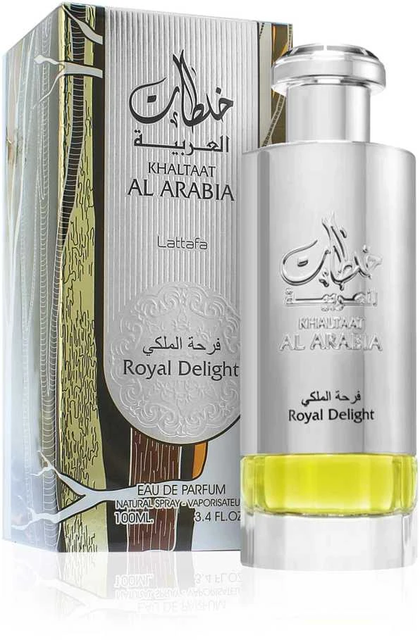 Lattafa Khaltaat Al Arabia Royal Delight EDP kvepalai unisex, 100 ml