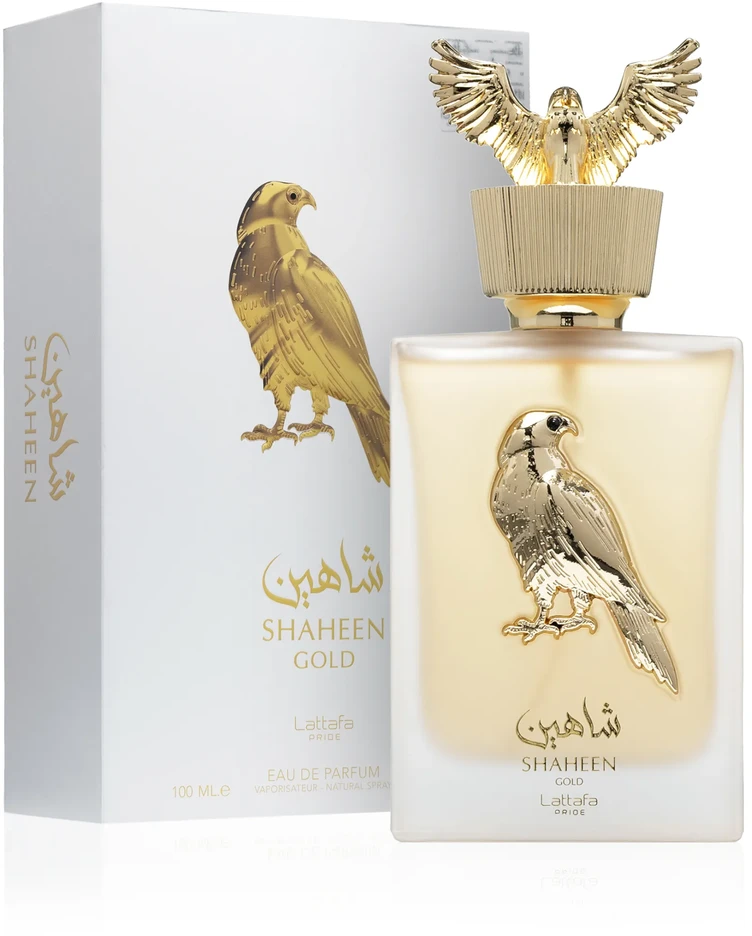 Lattafa Pride Shaheen Gold EDP parfumuotas vanduo unisex, 100 ml