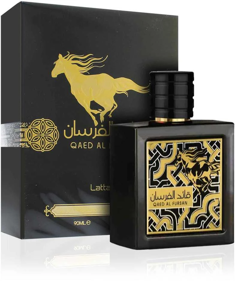 Unisex kvepalai Lattafa Qaed Al Fursan EDP, 90 ml