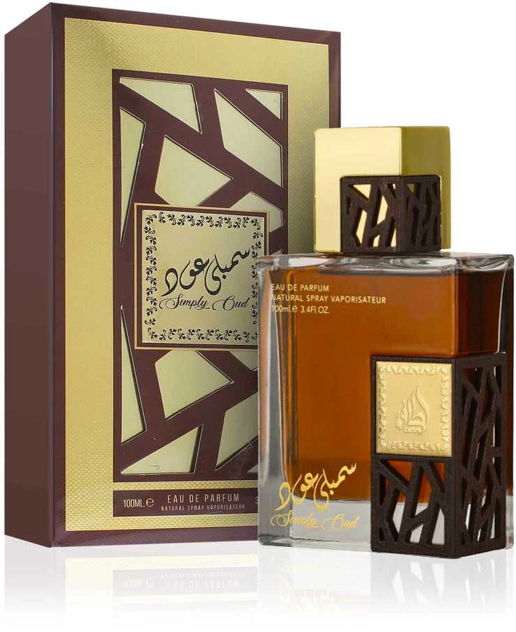 Lattafa Simply Oud EDP parfumuotas vanduo unisex, 100 ml