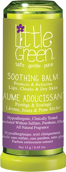 Little Green Little Žalias Little Žalias Soothing Balm raminantis odą balzamas vaikams 13 g