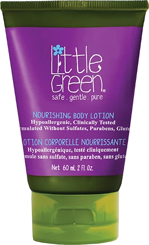 Little Green Little Žalias Little Žalias Kids maitininantis Losjonas kūnui kūno losjonas vaikams, 60 ml
