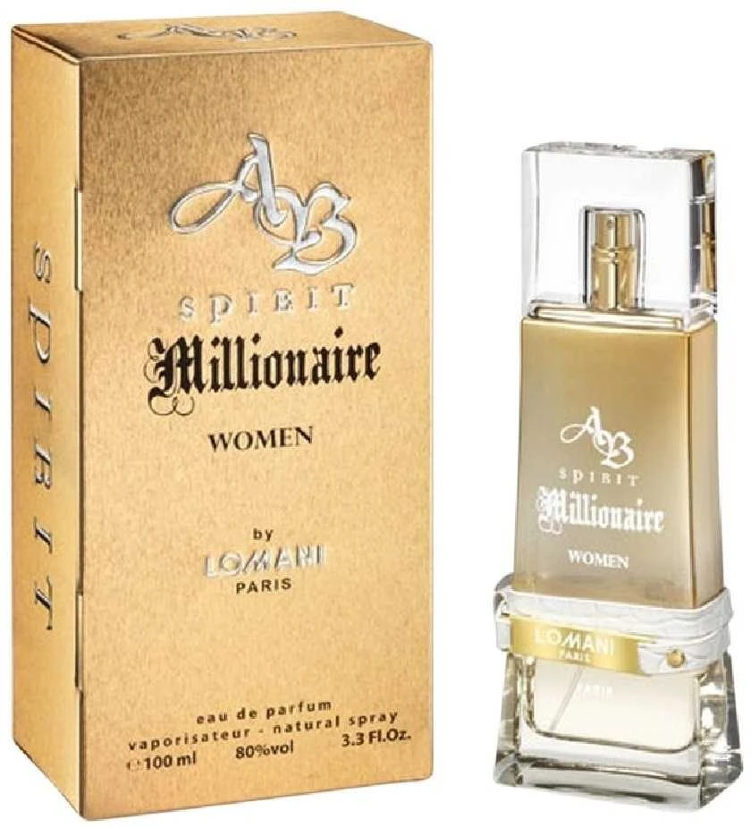 Lomani AB Spirit Millionaire Women EDP parfumuotas vanduo moterims, 100 ml