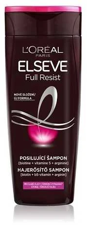 L'Oréal Paris Elseve Full Resist Aminexil Strengthening Šampūnas Šampūnas moterims, 250 ml