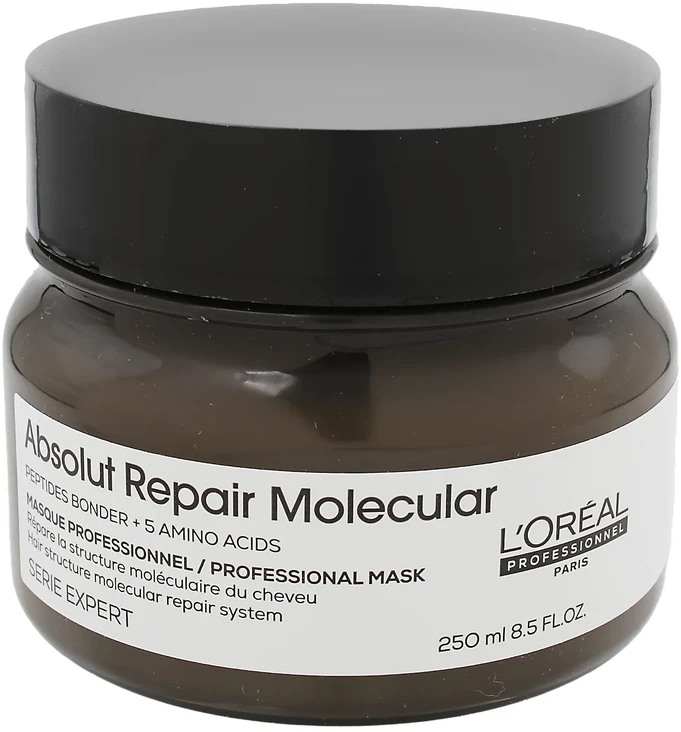 L'Oreal Professionnel Serie Expert Absolut Repair molekulinė plaukų kaukė Kreminis atkuriamiesiems plaukams, 250 ml