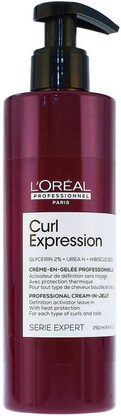 Apsauginis kremas nuo karščio L'oreal Professionnel Curl Expression Kreminis-In-Jelly​ Definition Activator 250ml