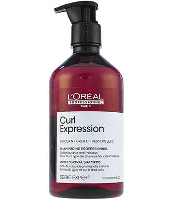 Plaukų šampūnas L’oreal Professionnel Curl Expression Anti-Buildup Cleansing Jelly Šampūnas 500ml