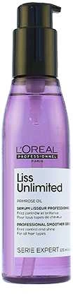L'Oreal Professionnel Serie Expert Liss Unlimited plaukų aliejus Minkštinantis ir glotinantis, 125 ml