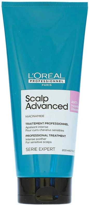 Raminanti priemonė jautriai galvos odai L'oreal Professionnel Scalp Advanced Anti-Discomfort Intense Soothing Treatment 200ml