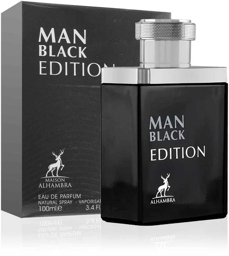 Maison Alhambra Man Juodas Edition EDP parfumuotas vanduo vyrams, 100 ml
