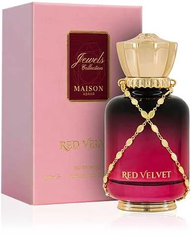 Maison Asrar Raudona Velvet EDP parfumuotas vanduo moterims, 100 ml