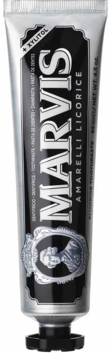 Marvis Amarelli Licorice Saldymedžio ir mėtų skonio dantų pasta, 85 ml