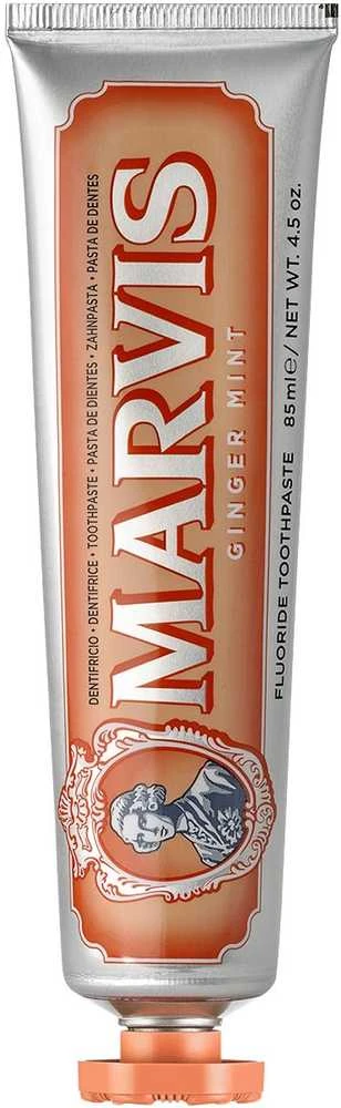 Marvis Ginger Mint Imbiero ir mėtų skonio dantų pasta, 85 ml