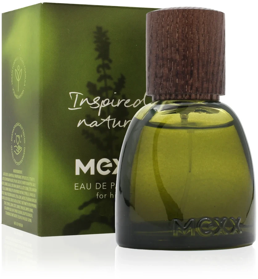 Mexx Inspired Nature EDP parfumuotas vanduo vyrams, 30 ml