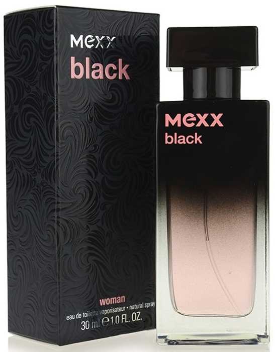 Mexx Juodas EDT tualetinis vanduo moterims, 30 ml