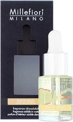 Millefiori Milano Fragrance Soluble in Vanduo Lime & Vetiver, 15 ml