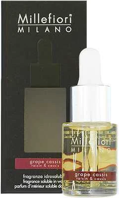 Millefiori Milano Fragrance Soluble in Vanduo Grape Cassis, 15 ml