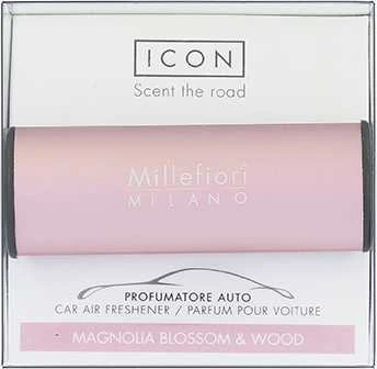 Millefiori Milano Icon Automobilių auksinis gaiviklis Magnolia Blossom & Wood Classic