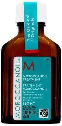 Moroccanoil Light Treatment visiems plaukų tipams plaukų aliejus 25ml