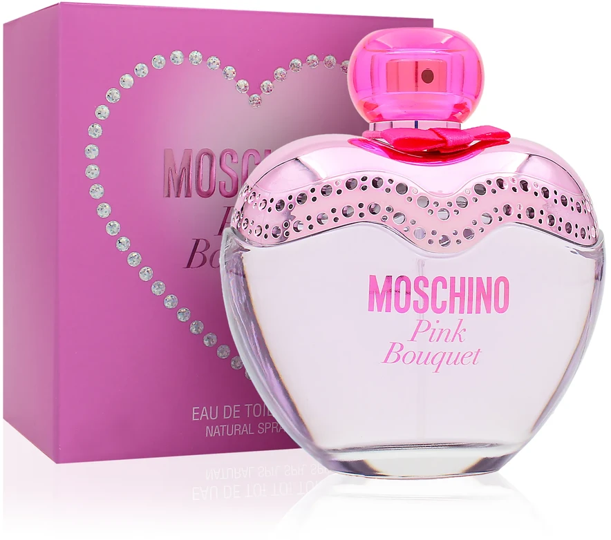 Moschino Rožinė Bouquet EDT tualetinis vanduo moterims, 50 ml