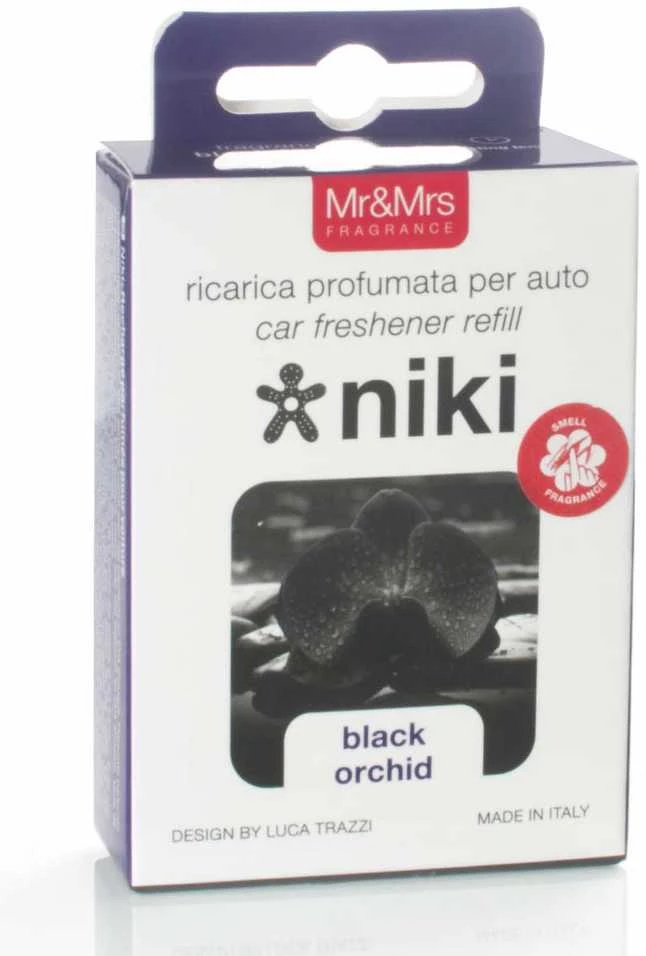 Mr&Mrs Fragrance Niki Freshener Refill Juodas Orchid