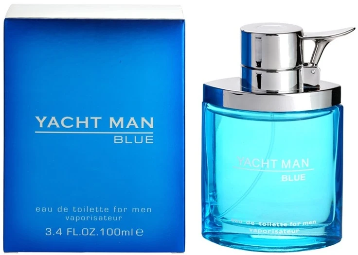 Myrurgia Yacht Man Mėlyna EDT tualetinis vanduo vyrams, 100 ml