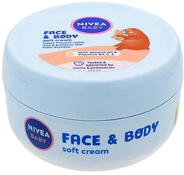Nivea Baby Face & Body Soft Kreminis Day Kreminis