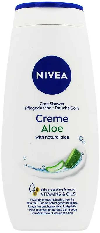 Nivea Creme Aloe Dušo želė dušo kremas su alaviju, 250 ml